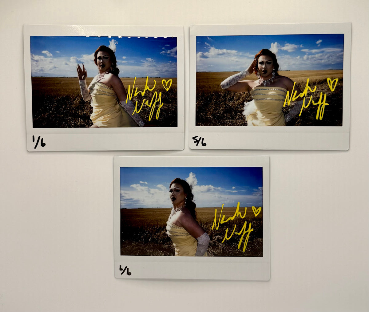 Nearah Nuff - Signed Design Look Polaroid