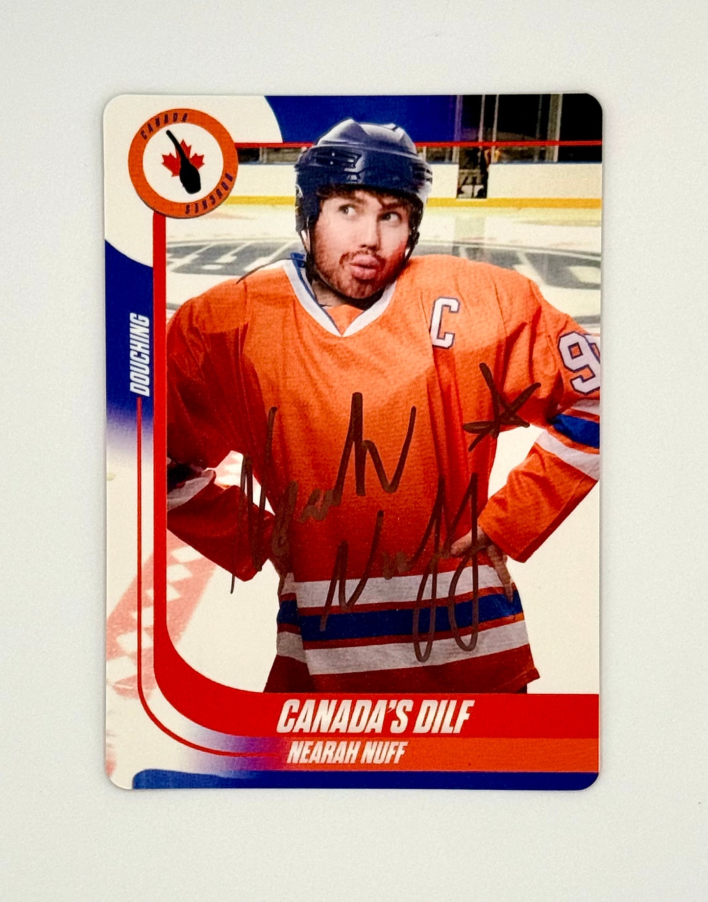 Nearah Nuff - Canada's DILF Trading Card