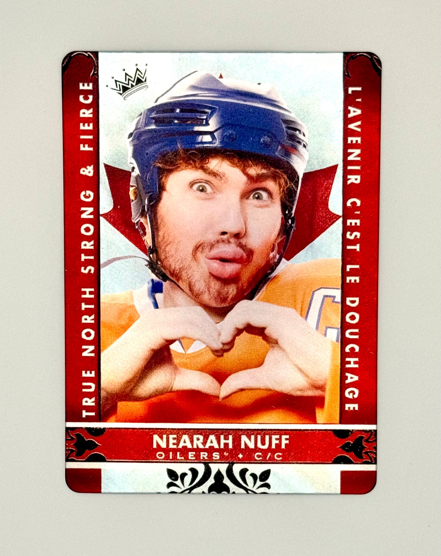 Nearah Nuff - Canada's DILF Trading Card