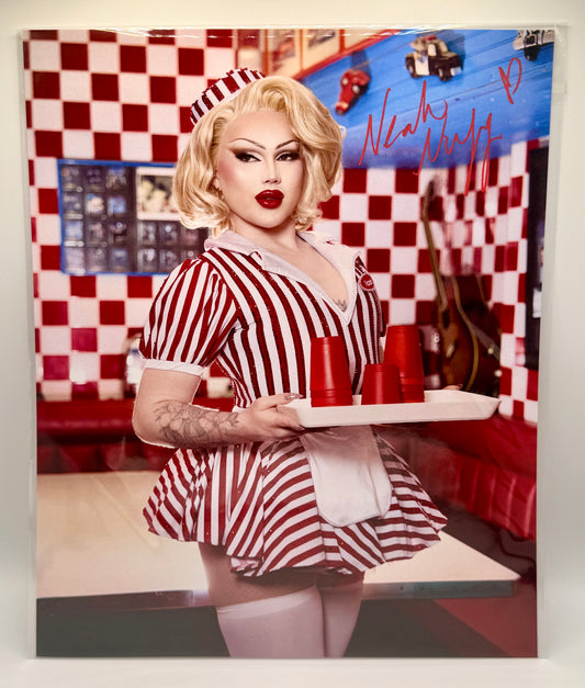 Nearah Nuff - Signed 8x10 Print - Waitress Look
