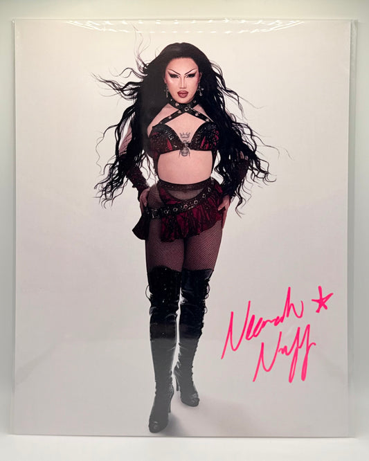 Nearah Nuff - Signed 8x10 Print - "Cut to the feeling" Lipsync Look